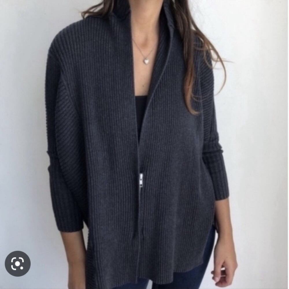 CAbi Charcoal Gray Women's Cardigan Sweater